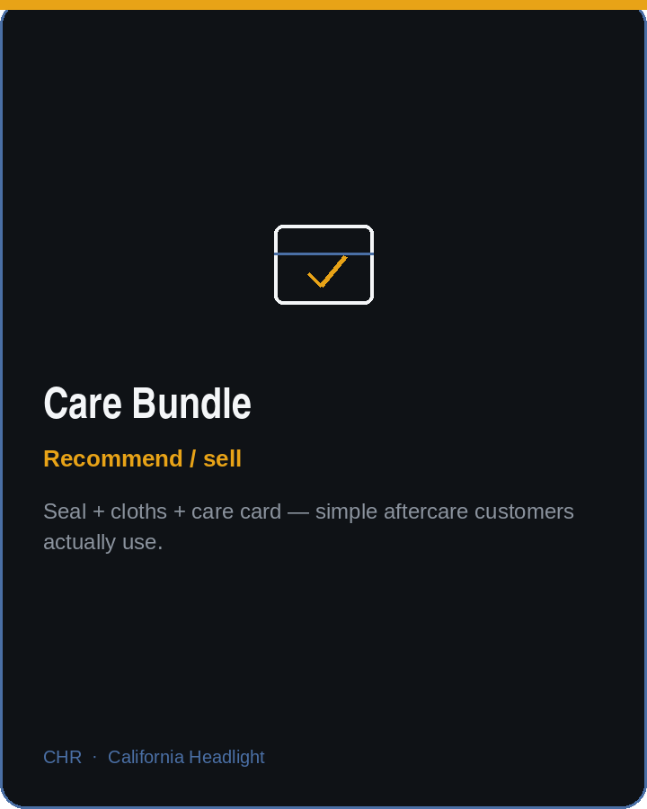 Lens care bundle